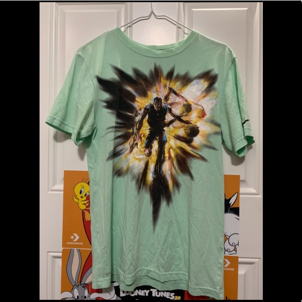 Men’s Nike KD Speed DRI-FIT Mint Green Tee Size Small